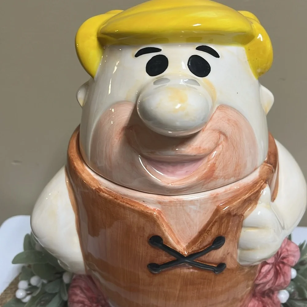 VTG Flinstones “Barney Rubble” Cookie Jar - Picture 2 of 12